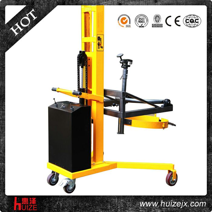半電動油桶車（直角腿，夾鐵桶翻轉(zhuǎn)）2